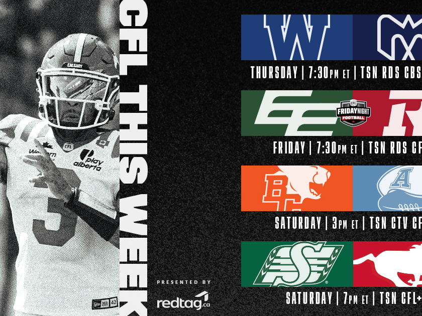 WEEK 12 IN THE CFL 