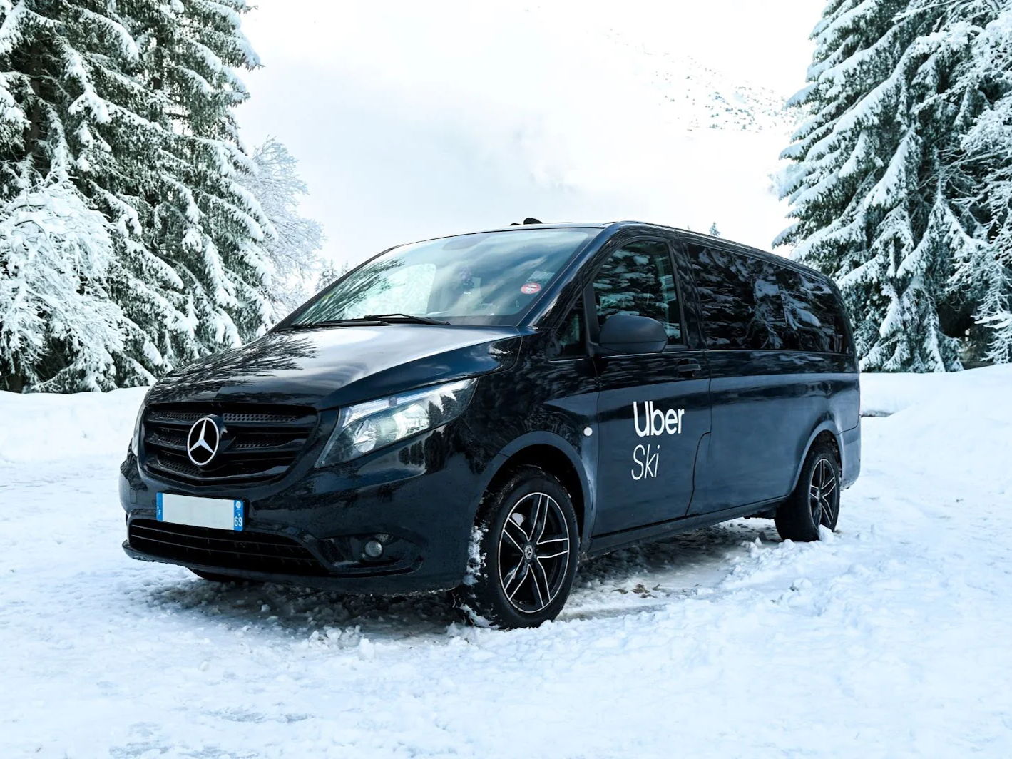 Uber Ski van start in Europa