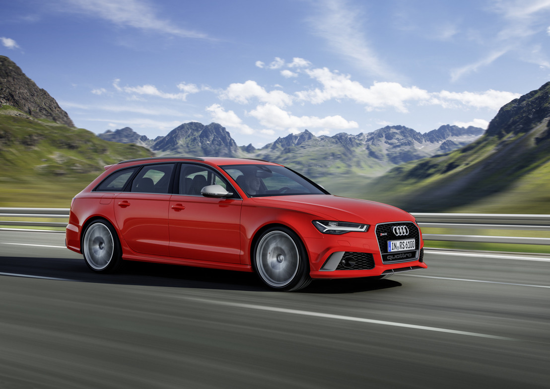 Un potentiel à la hausse : les nouvelles Audi RS 6 Avant performance et RS 7 Sportback performance