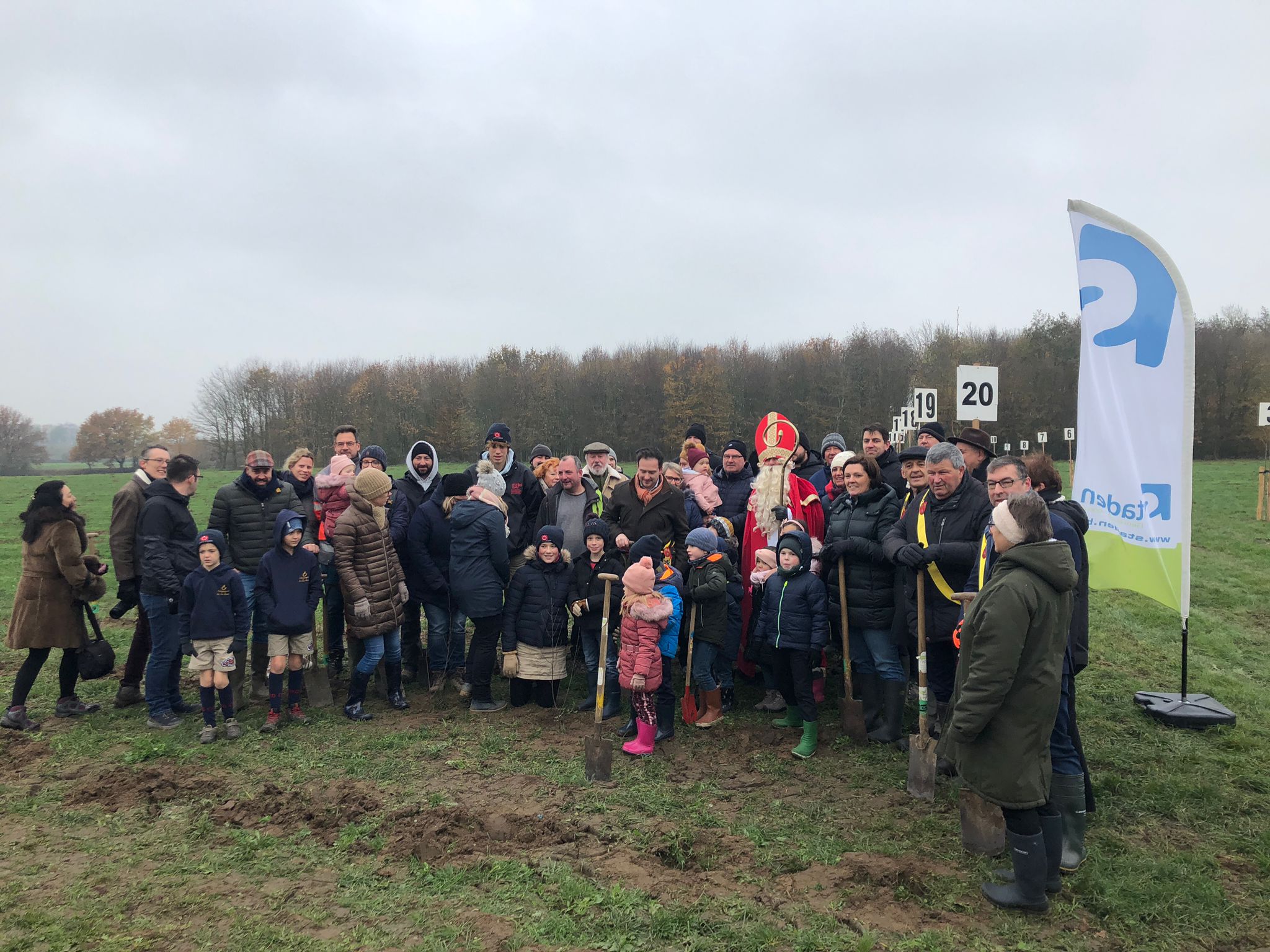 Boomplantactie in Staden