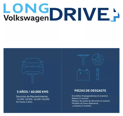 Volkswagen robustece su estrategia “Long Drive” para todos sus clientes, como una alternativa de ahorro