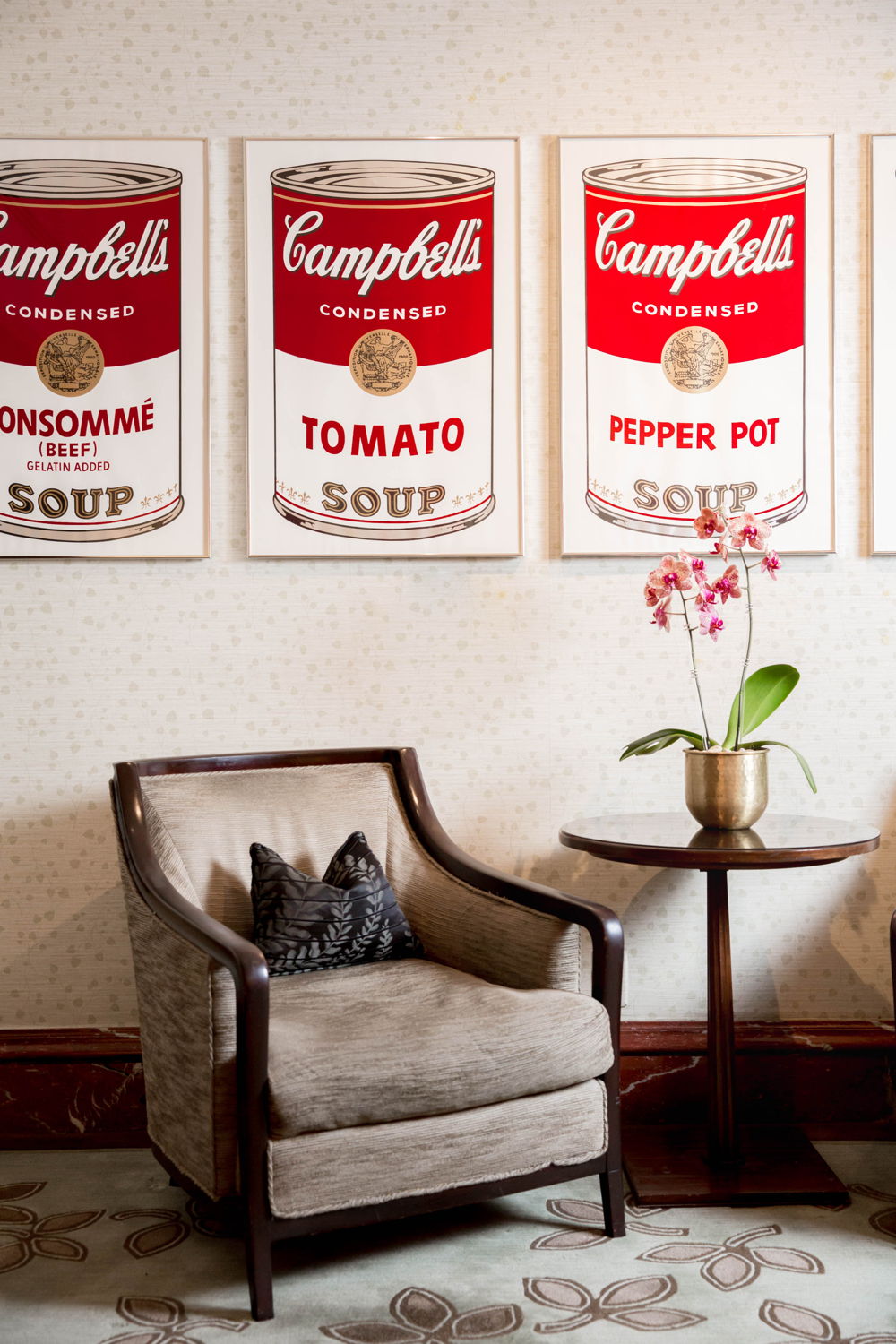 "Campbell's Soup Set of 10" (1982-1987) by Andy Warhol 