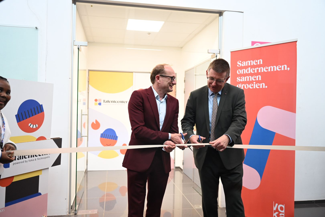 Minister Weyts opent eerste Talentcenter bij Technopolis in Mechelen