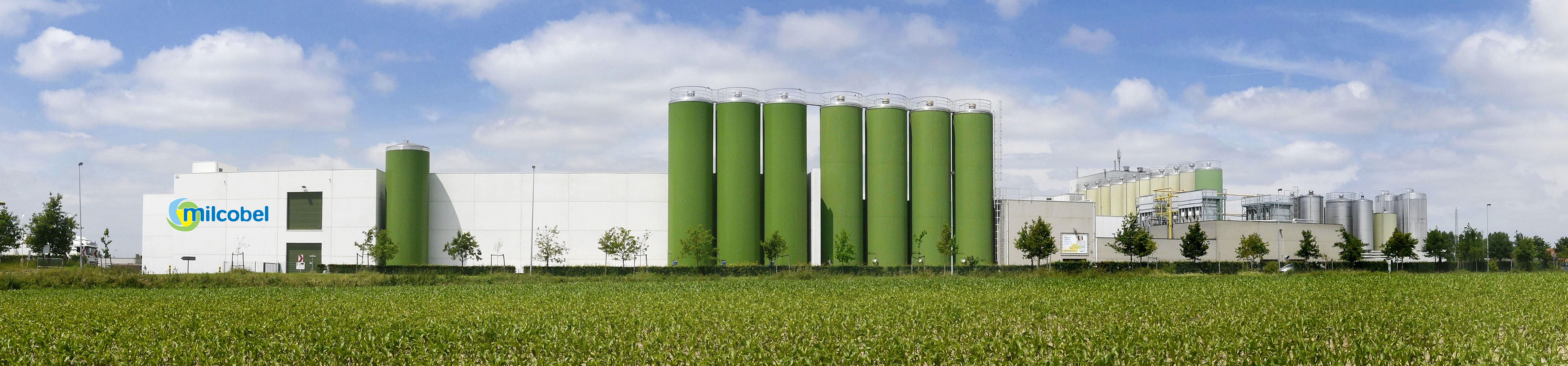 Milcobel's mozzarella plant in Langemark, West-Flanders