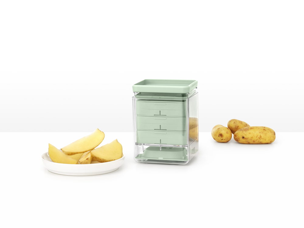 Tasty+ Potato Cutter - Jade Green - 8710755145421 Brabantia_6_NR-40980