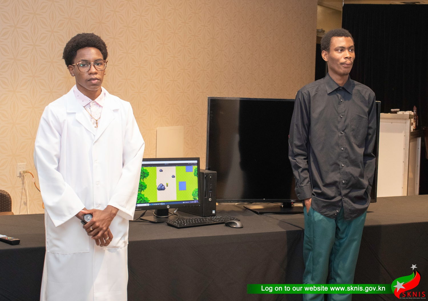 Launch of the OECS Robotics Association Photo Courtesy SKNIS 