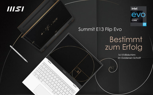 MSI Summit Laptops: Neue Flip-Modelle fürs Business