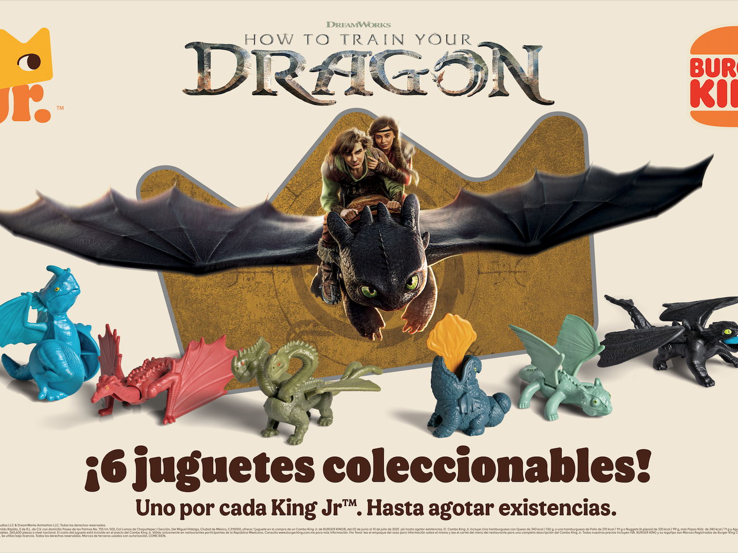 Los dragones aterrizan en Burger King para desatar sabor, aventura y diversión 