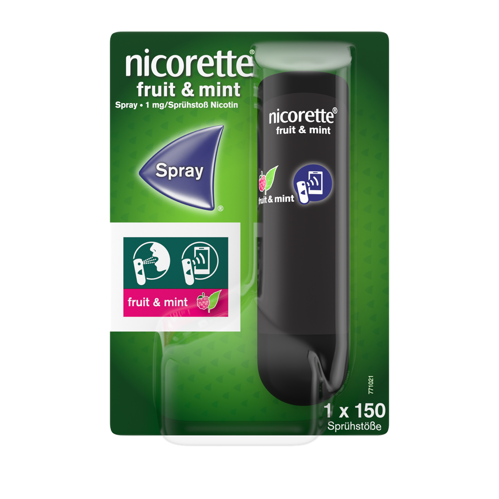 nicorette® Spray fruit&mint