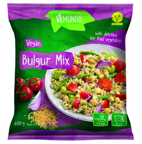 Vegan kant-en-klaargerecht bulgur mix