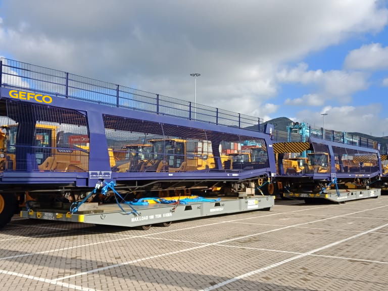 GEFCO levert wagons ter ondersteuning van nieuwe Kenitra fabriek van Groupe PSA in Marokko