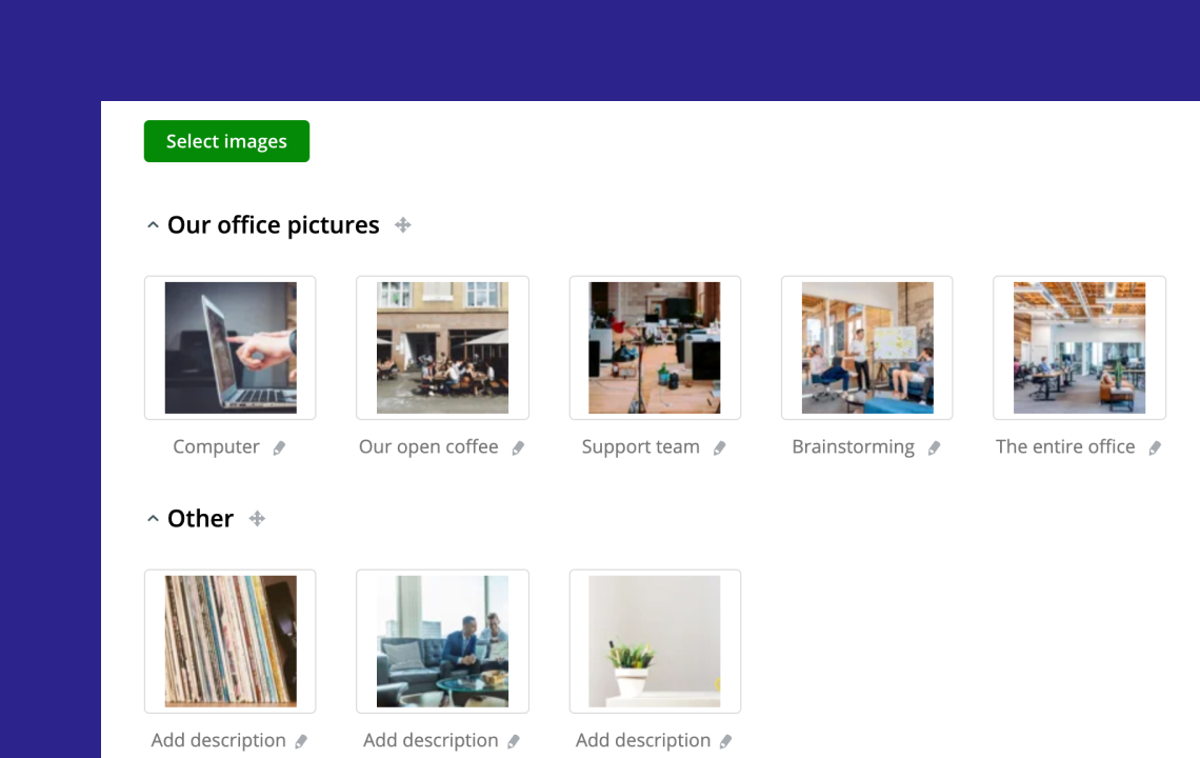 Creating your Newsroom media gallery