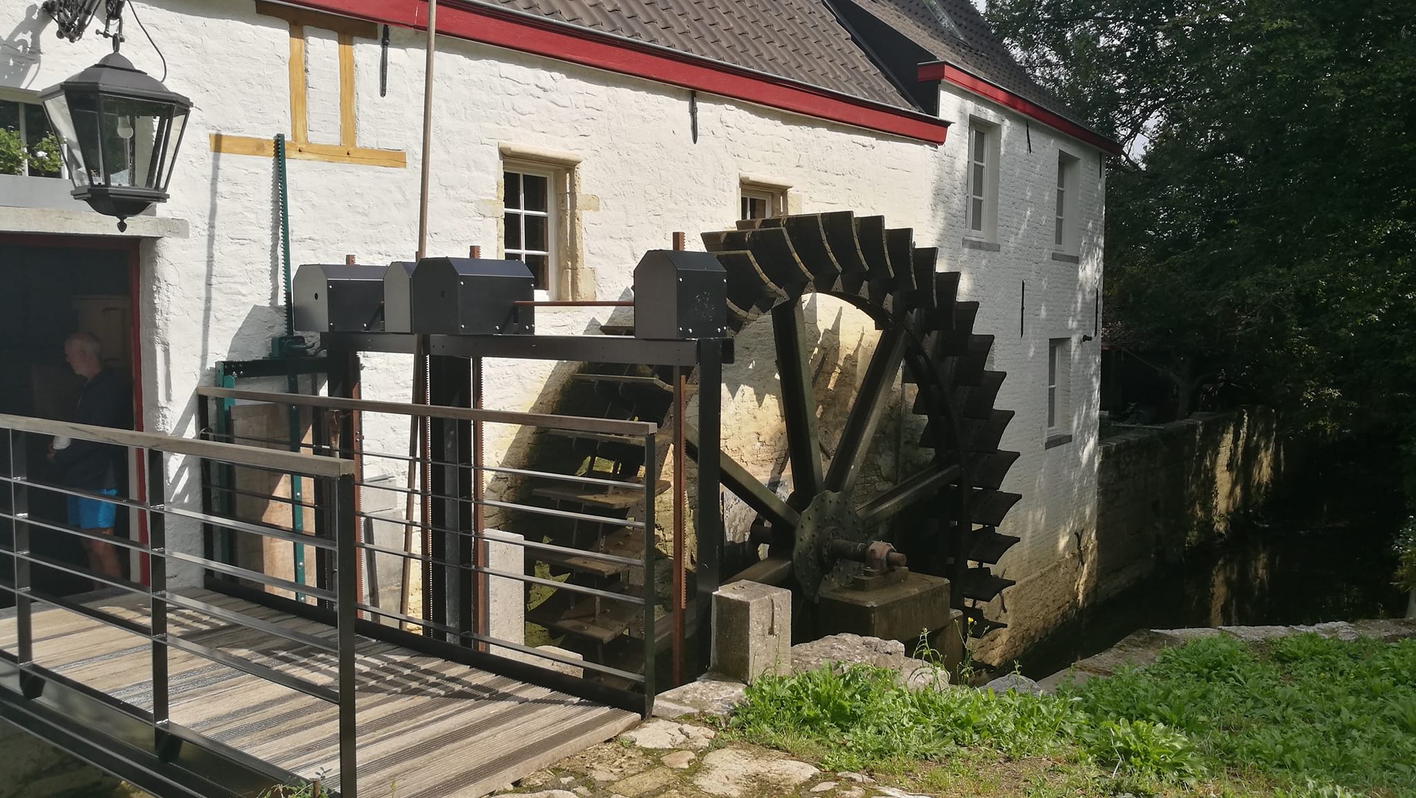 Aan de Oyenbrugmolen in Grimbergen