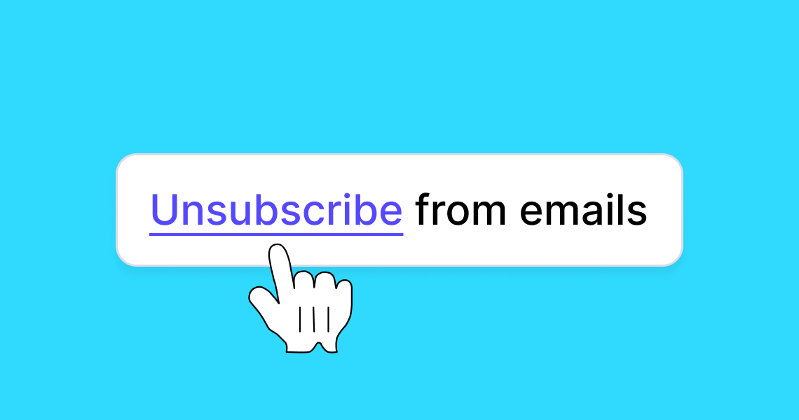 What happens if someone unsubscribed from your emails?
