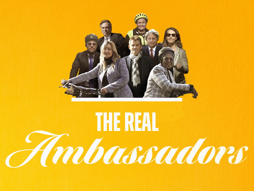 mortierbrigade and Brussels Mobility enlist help of real ambassadors to get expats cycling   