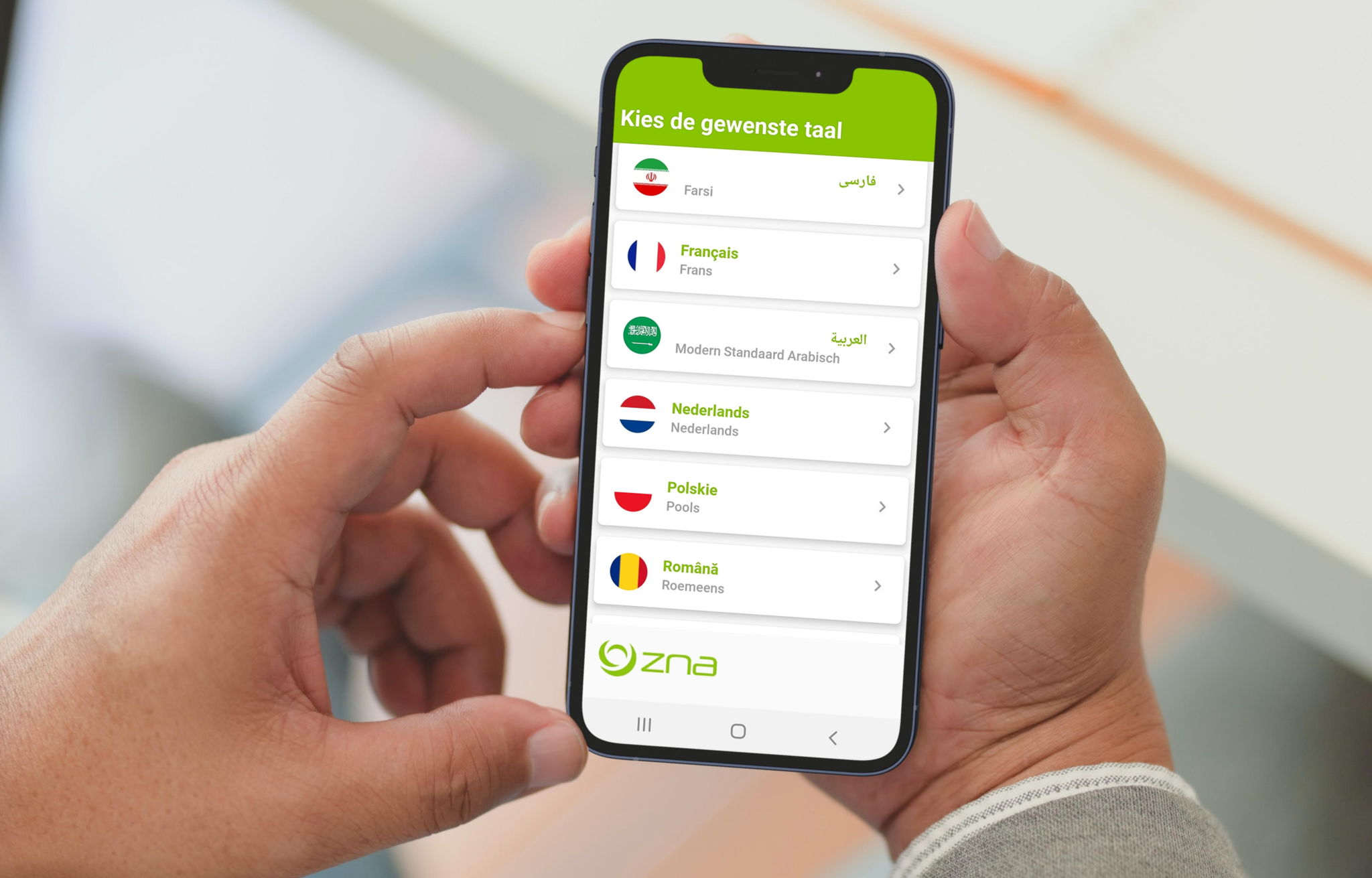 Primeur Benelux: ZNA lanceert app voor contacten met anderstalige patiënten