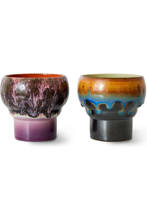 JUTTU_SS24_HKLiving_Beker 70S Ceramics Lungo Mugs, Merge (Set Of 2)_JUTTU_€18,95