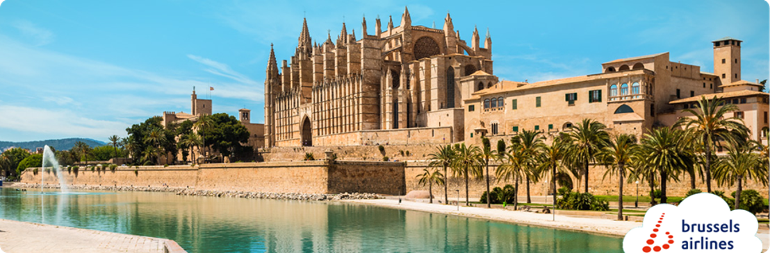 Brussels Airlines vliegt volgende zomer naar populaire Balearenbestemming Palma de Mallorca