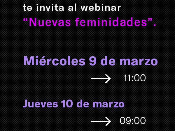 Reminder “Sistema de valores que construyen las nuevas feminidades”