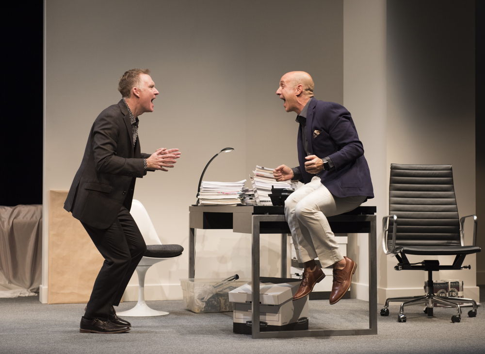 Vincent Gale and Brian Markinson in Speed-the-Plow / Photos by David Cooper
