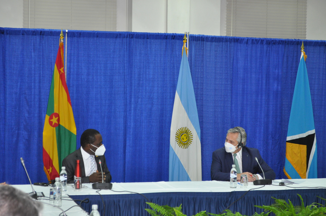OECS Heads of Government Meet President of Argentina