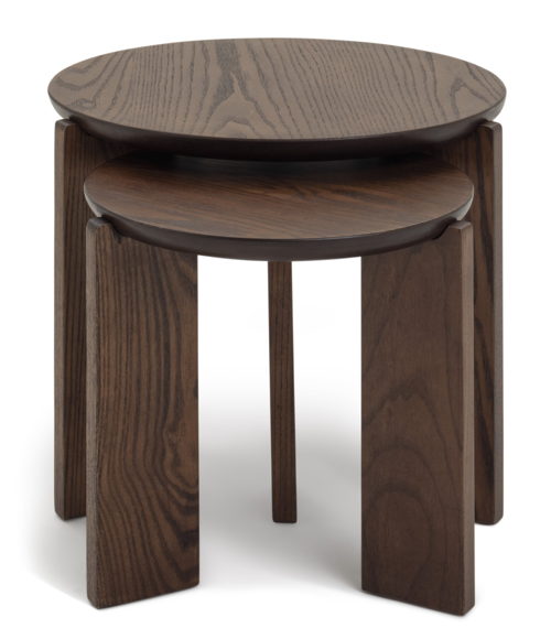 Habitat Xylo Dark Stained Ash Nesting, £110