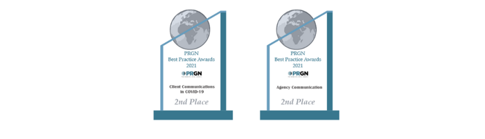 Two cents, à nouveau récompensée aux PRGN 2021 Best Practice Awards
