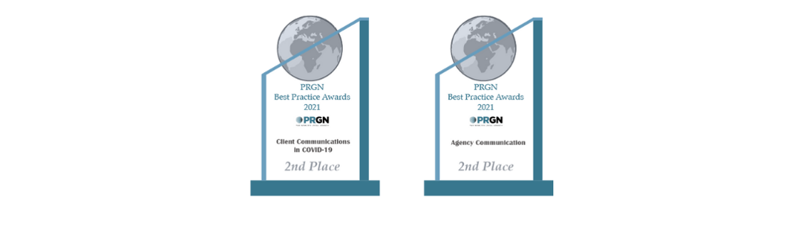 Two cents valt opnieuw in de prijzen tijdens PRGN 2021 Best Practice Awards