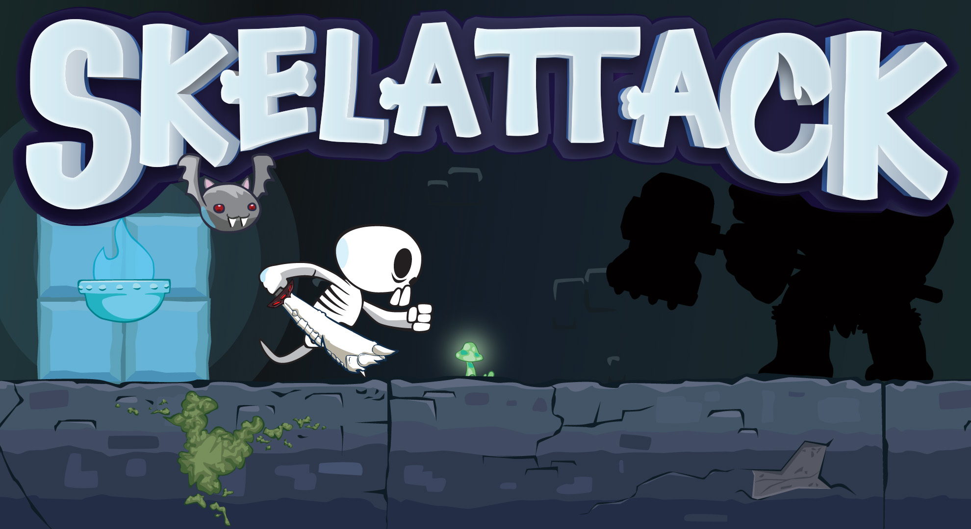 KONAMI et Ukuza annoncent Skelattack, un jeu de plateforme disponible dès maintenant