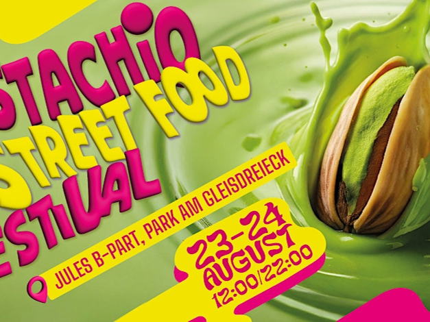 Pistachio Street Food Festival 2025: Die fünfte Ausgabe des einzigen Pistazien-Festivals Deutschlands kehrt nach Berlin zurück