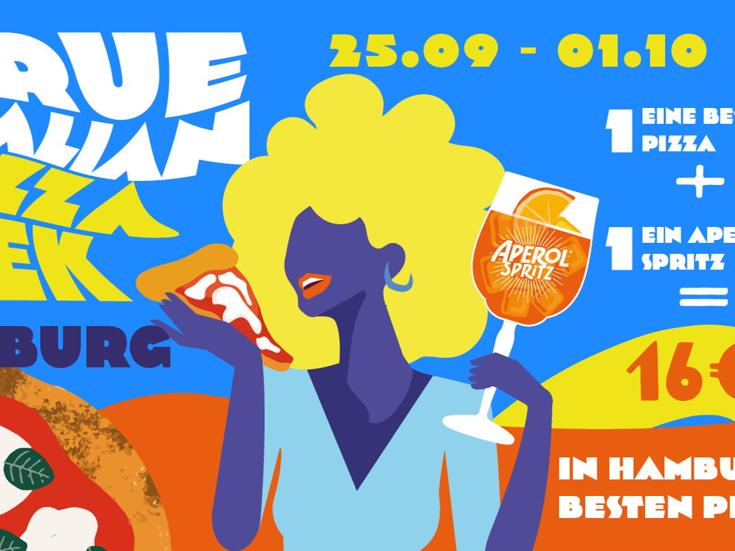True Italian Pizza Week: Vom 25. September bis 1. Oktober 2025 kehrt das größte Event über Pizza nach Hamburg zurück