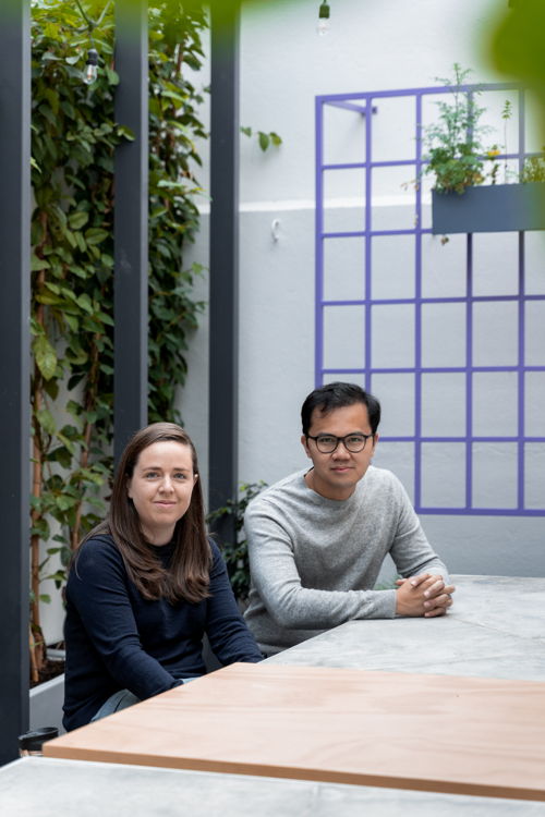 Fundadores de Casai: María del Carmen Herrerías, COO y Nico Barawid, CEO