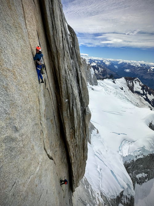 Mammut Athlete Jonas Schild in Patagonia