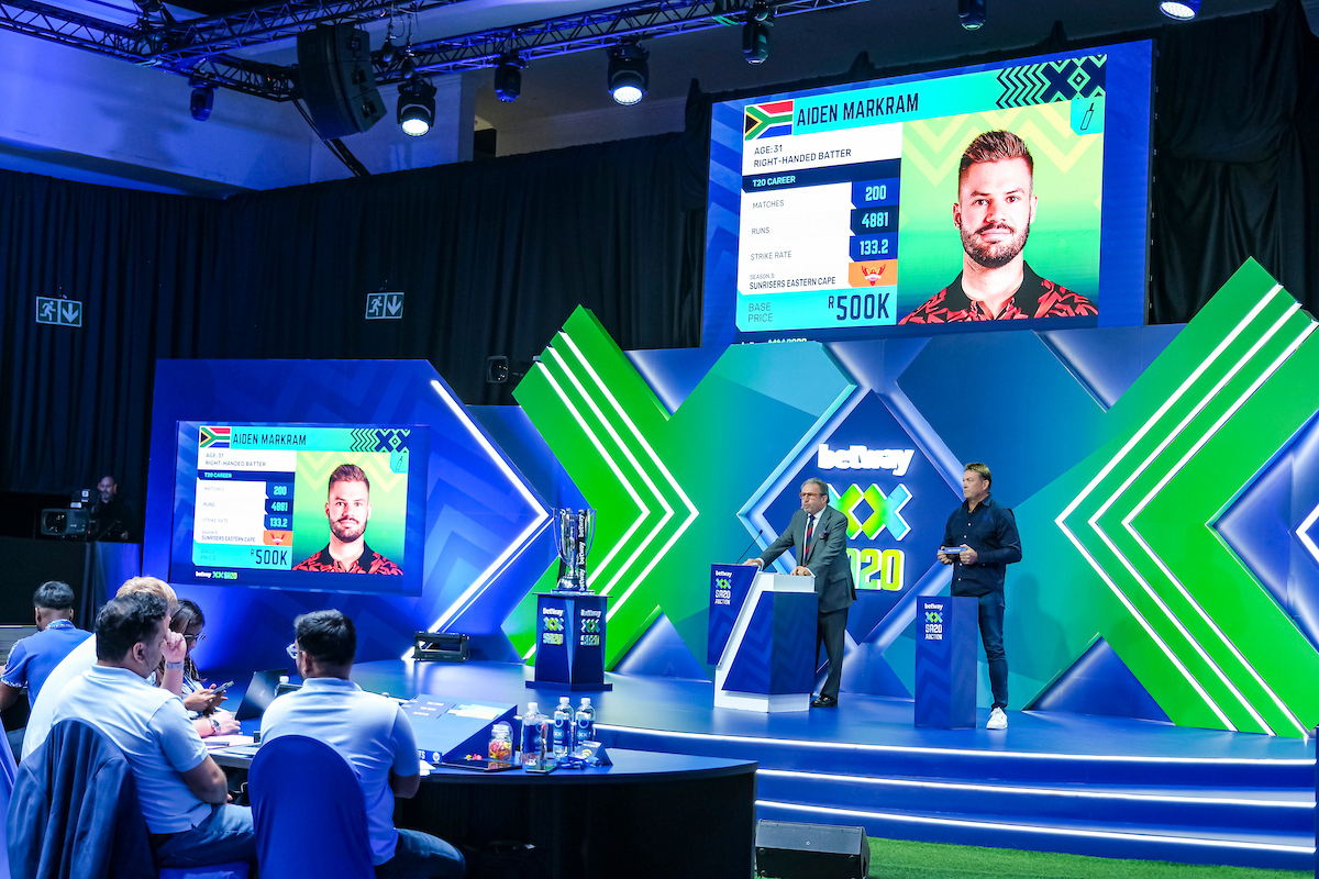 Brevis and Markram shatter Betway SA20 Season 4 Player Auction records 