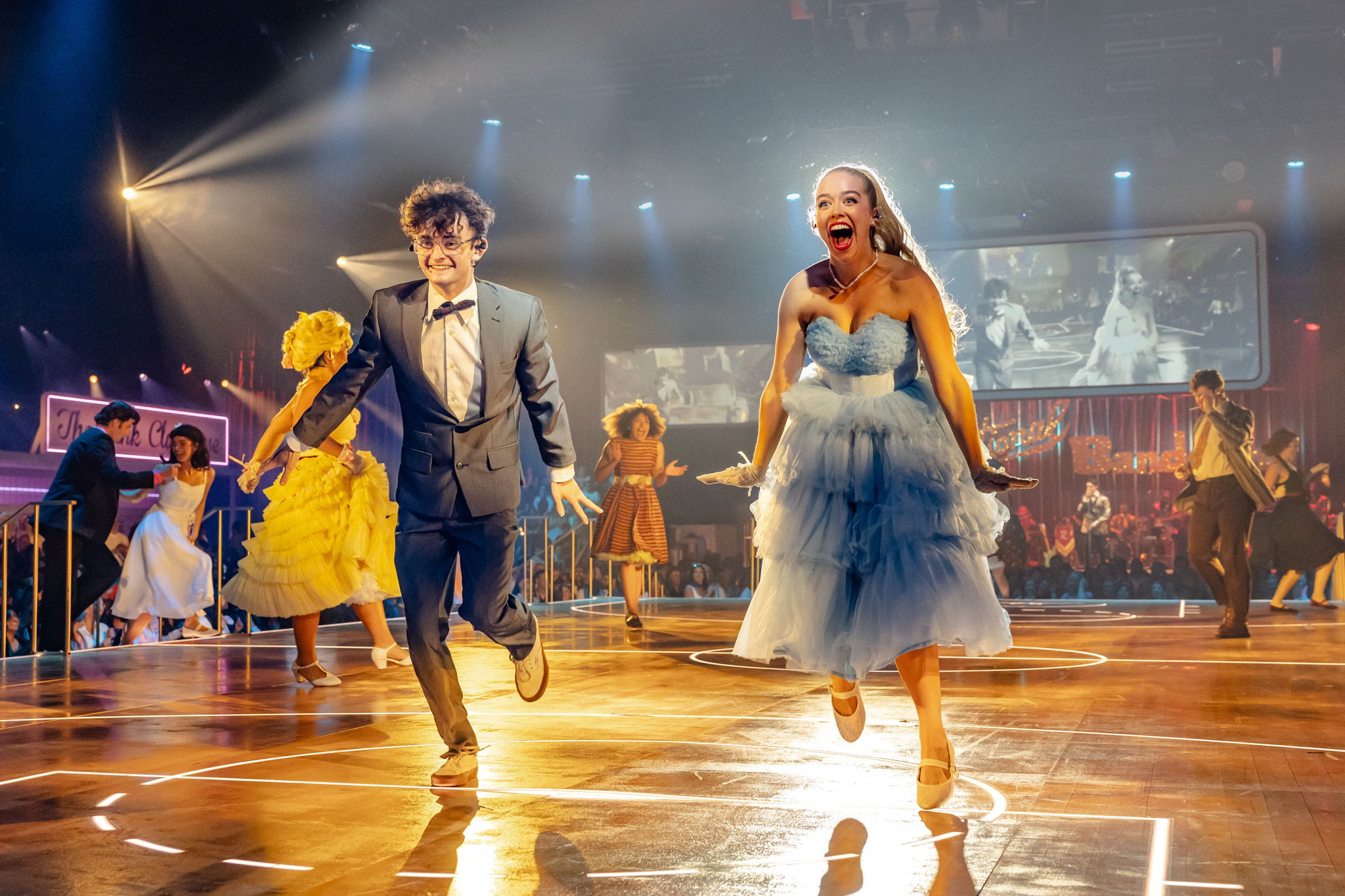 Secret Cinema’s Grease immerses the audience fully in the world of Rydell High. Photo credit: Danny Kaan Secret Cinema’s Grease immerses the audience fully in the world of Rydell High. Photo credit: Danny Kaan