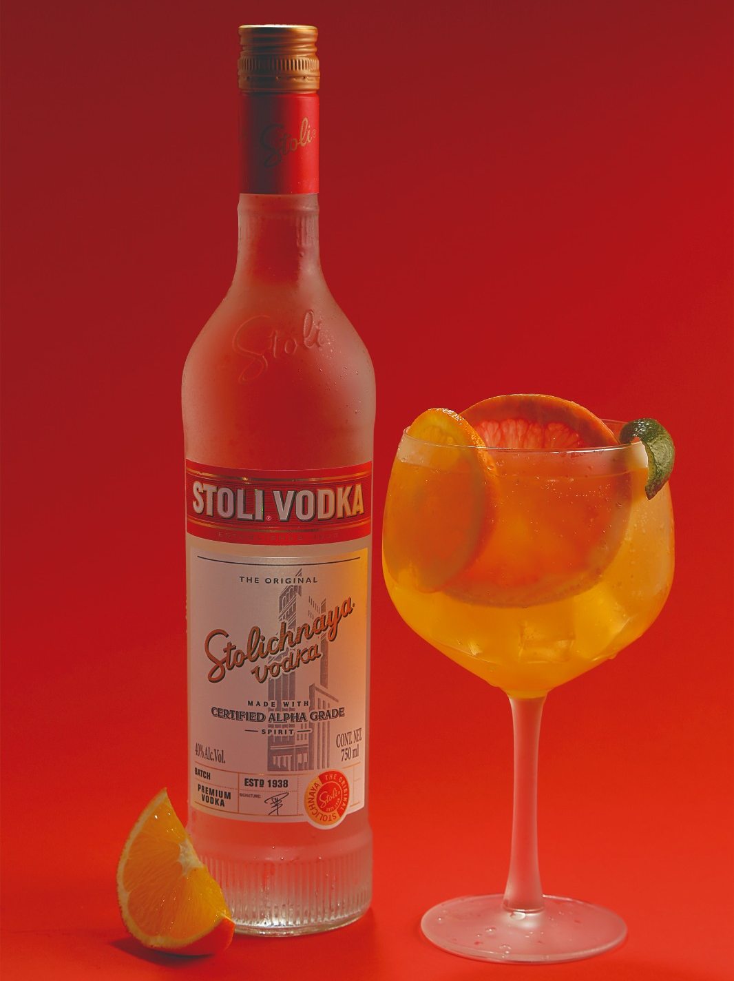 Vodka Margarita Verde, Blanco y Rojo