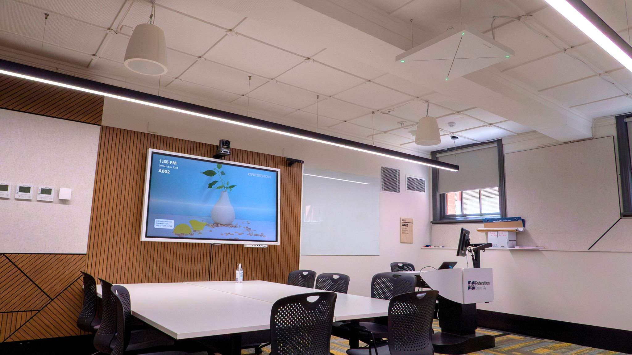 A classroom fitted with a TCC 2 A classroom fitted with a TCC 2