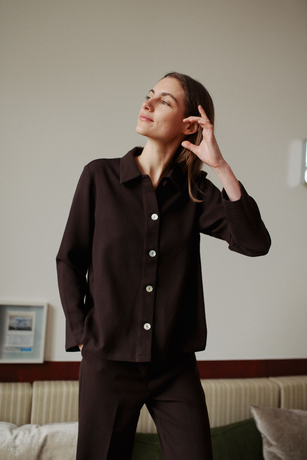 Mardi editions - SS23 - Blouse Olive (185€) Pantalon Isabelle (195€) (4)