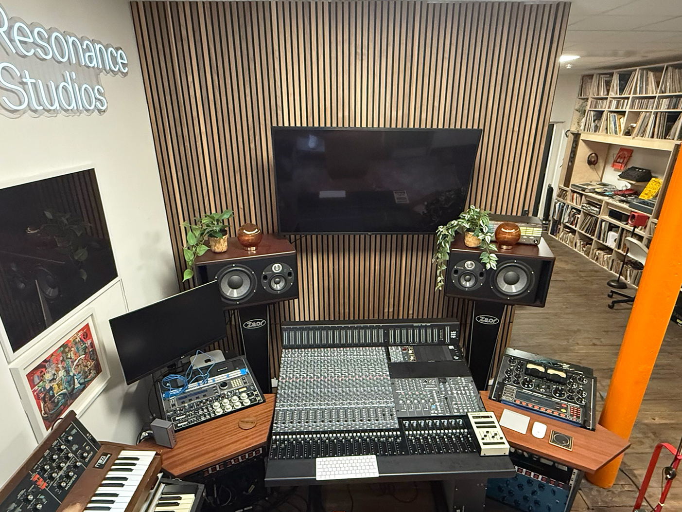 Resonance Studios, Housing the Largest and Most Comprehensive Collection of Synths, Drum Machines, and Other Electronic Instruments in the U.K., Expands Audio Capabilities with Solid State Logic ORIGIN 