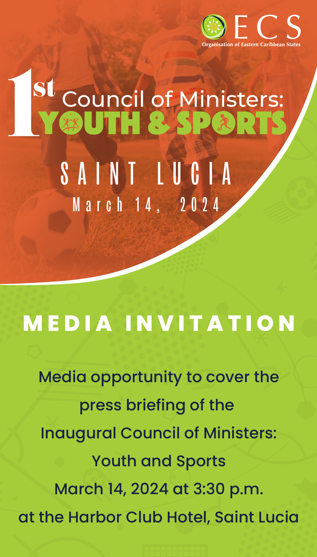 [Media Invitation] Press Conference of the Inaugural OECS Council of Ministers: Youth and Sports 