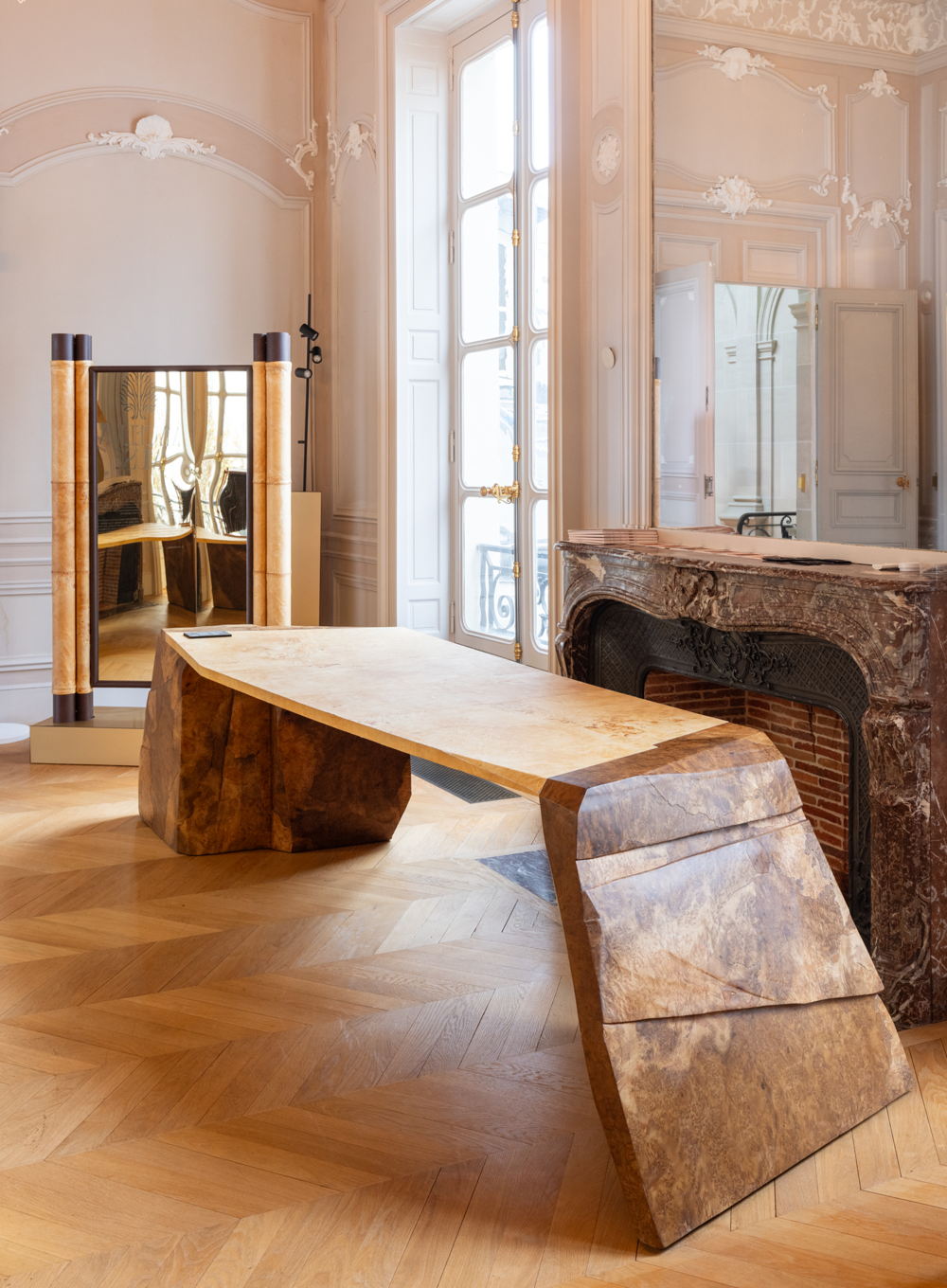 MycoWorks at Design Miami.Paris 2024. Image credit - Ivan Erofeev.