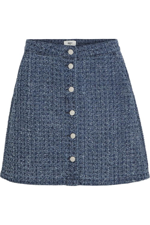 Juttu_FW23_Object_Skirt OBJ Objfaisa Mw Denim Skirt 129_JUTTU_€49,99