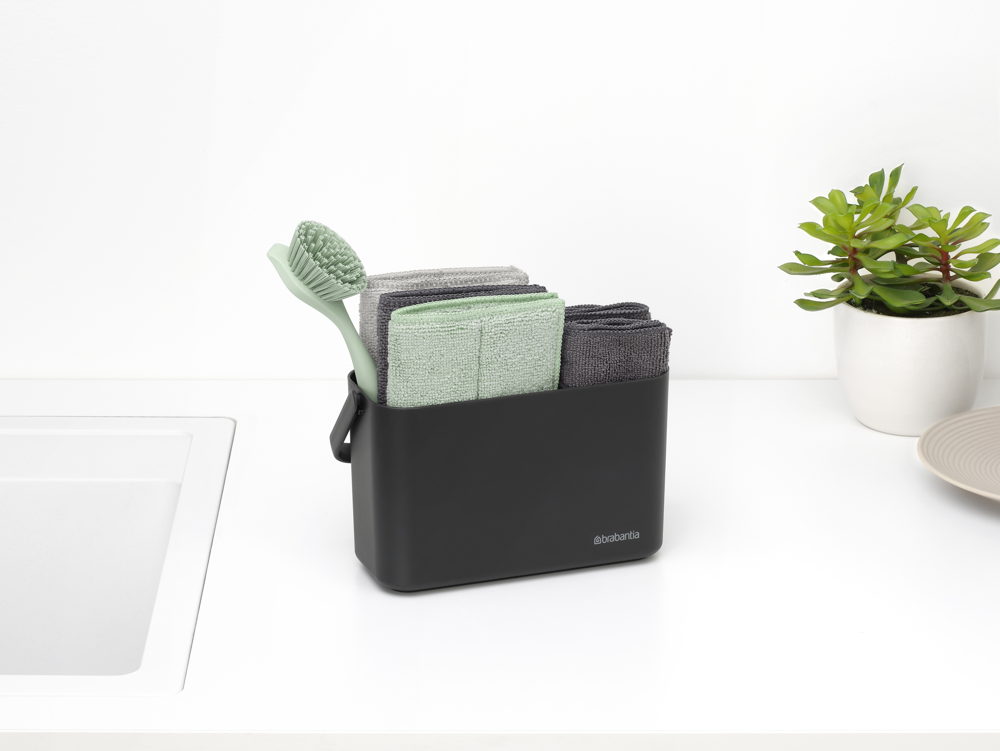 SinkSide Cleaning Set - Dark Grey - 8710755233340 Brabantia_6_NR-41260