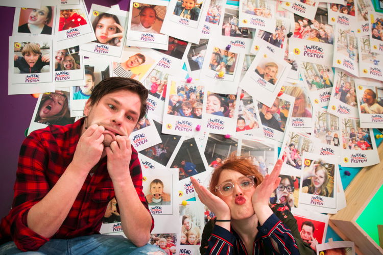 Wrappers Leonard en Sien - (c) VRT