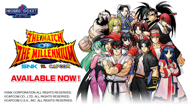 SNK VS. CAPCOM: The Match of the Millennium est désormais disponible sur Nintendo Switch