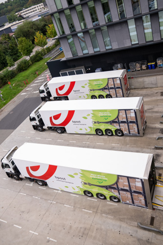 22 new double deck trailers added to bpost’s green fleet