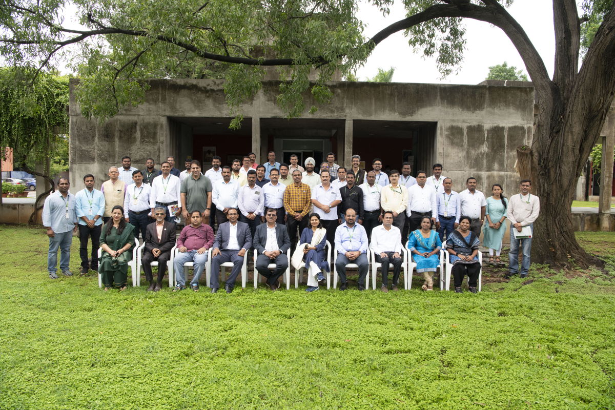 Participants of the workshop at ICRISAT headquarters in Hyderabad. 