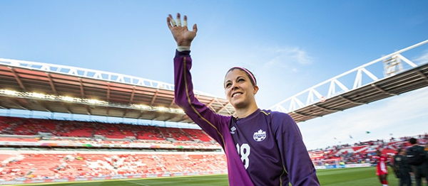 Olympic hero Stephanie Labbé honoured at Alberta Soccer Awards