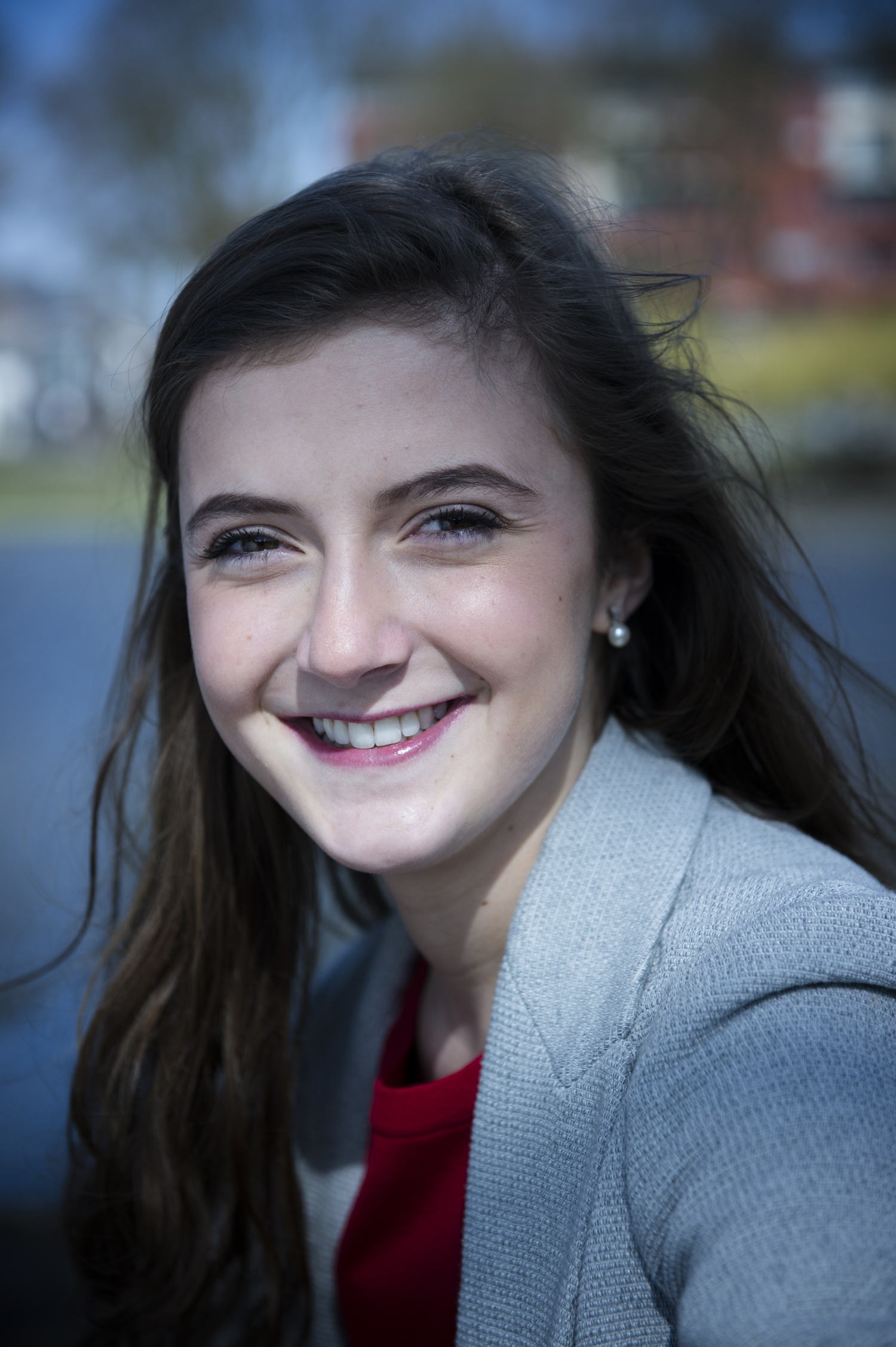 Amber - gespeeld door Jamie-Lee Six - (c) VRT / Lies Willaert
