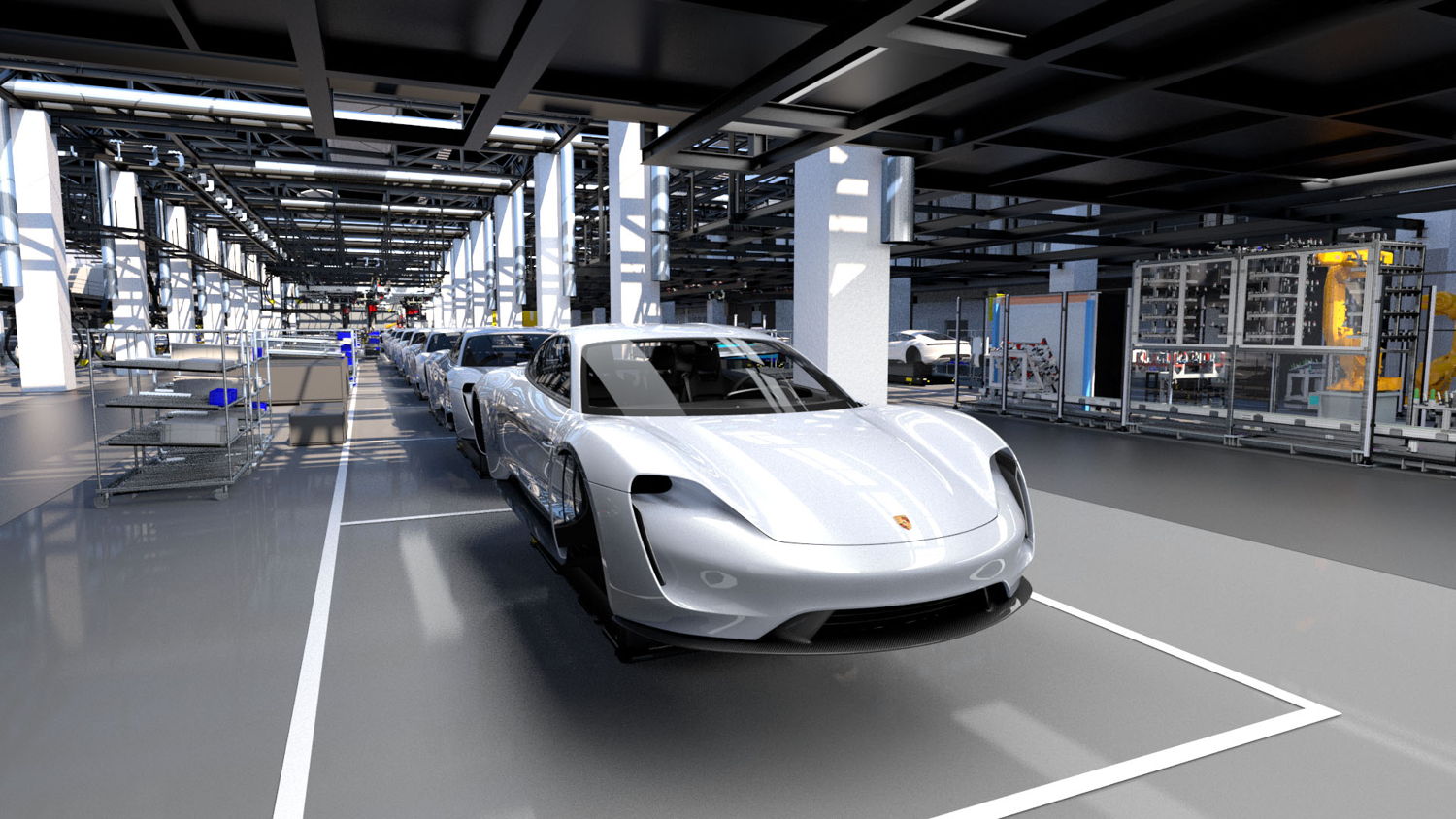  Una mirada a la Producción Porsche 4.0